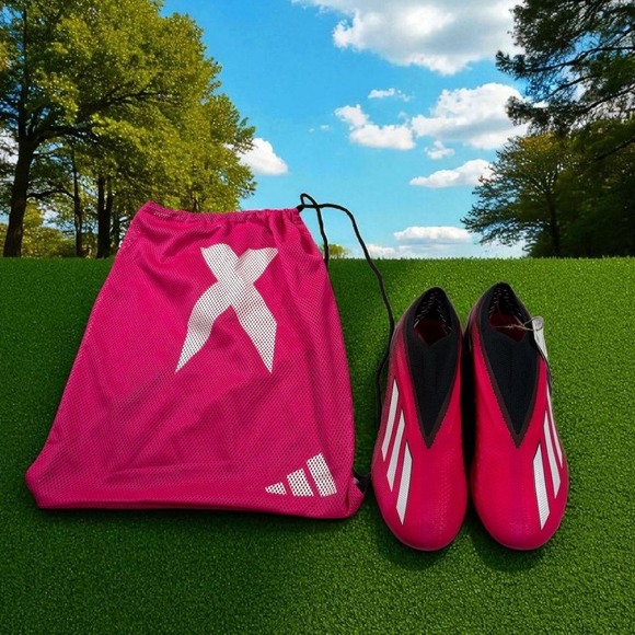 Adidas X Speedportal.3 FG Soccer Cleats Pink Firm Ground Shoes Men 7 Woman 8 NWT main image 12